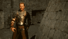 Walking The Fortress GIF - Jorah Game Of Thrones Iain Glen GIFs