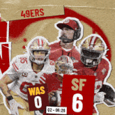 San Francisco 49ers (6) Vs. Washington Commanders (0) Second Quarter GIF - Nfl National Football League Football League GIFs