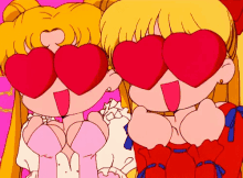 Love It GIF - Sailor Moon Hearts In Love GIFs