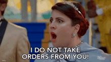 I Do Not Take Orders From You Fairy Godmother GIF - I Do Not Take Orders From You Fairy Godmother Descendants GIFs