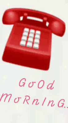 Good Morning Telephone GIF - Good Morning Telephone Vintage GIFs