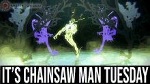 Chainsaw Man Tuesday GIF - Chainsaw Man Tuesday Anime GIFs