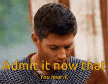 Supernatural Admit It Now GIF - Supernatural Admit It Now You Love It GIFs