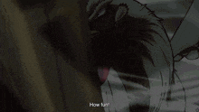 a cartoon of a rooster with the words " how fun " below it