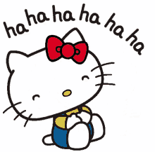 Hello Kitty Haha GIF - Hello Kitty Haha Laughing GIFs