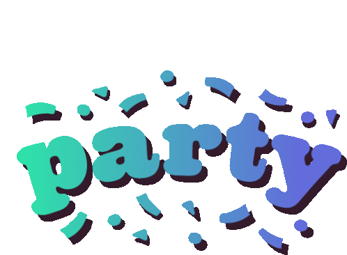 Party Celebration Sticker - Party Celebration Party Time Stickers