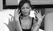 Rihanna Rings GIF - Rihanna Rings Nail Polish GIFs