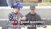 Thats A Good Question I Honestly Dont Know GIF - Thats A Good Question I Honestly Dont Know Northwoods Madden League GIFs