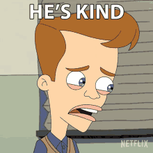 Hes Kind Matthew Macdell GIF - Hes Kind Matthew Macdell Big Mouth GIFs