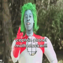 Motherfucker!!!!! GIF - Captain Planet Motherfucker Hilarious GIFs