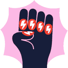 nail art thunder showing off fabulous international womens day