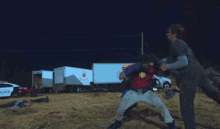 Peacemaker Shield GIF - Peacemaker Shield Fight GIFs