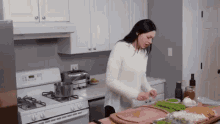 Cooking Laura Prepon GIF