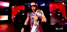 The Miz Entrance GIF - The Miz Entrance Intercontinental Champion GIFs