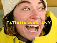 Tatiana Maslany Excited GIF - Tatiana Maslany Excited National Geographic GIFs