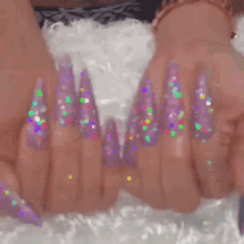 Glttery Sparkle GIF - Glttery Sparkle Nails GIFs