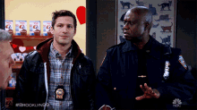 hes the man andy samberg jake peralta andre braugher raymond holt