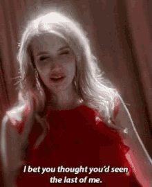 I Bet You Thought You'D Seen The Last Of Me - American Horror Story: Coven GIF - Bet I Bet Surprise Bitch GIFs