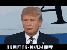 Trump Trump Virus GIF - Trump Trump Virus It Is What It Is GIFs