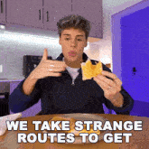 We Take Strange Routes To Get Where We'Re Meant To Go Raphael Gomes GIF - We Take Strange Routes To Get Where We'Re Meant To Go Raphael Gomes We Travel Unusual Paths To Get To Our Destination GIFs