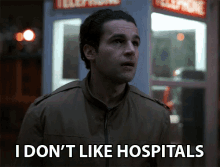 I Dont Like Hospitals Hospitals GIF - I Dont Like Hospitals Hospitals Hate Hospitals GIFs