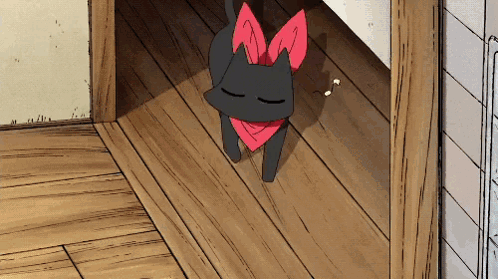Nichijou sakamoto cat GIF - Find on GIFER