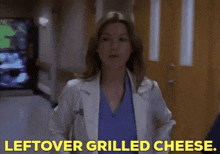 Greys Anatomy Meredith Grey GIF - Greys Anatomy Meredith Grey Leftover Grilled Cheese GIFs