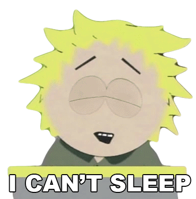 I Cant Sleep Tweek Tweak Sticker - I Cant Sleep Tweek Tweak South Park Stickers