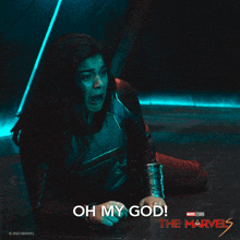 Oh My God Kamala Khan GIF - Oh My God Kamala Khan The Marvels GIFs