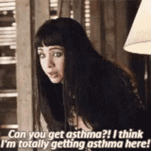 Hypochondriac Can You Get Asthma GIF - Hypochondriac Can You Get Asthma Kenzi GIFs