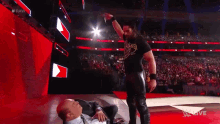 Seth Rollins Brock Lesnar GIF - Seth Rollins Brock Lesnar Shocker Ong W GIFs