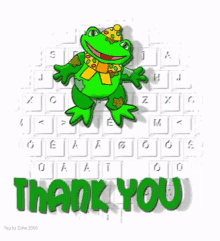 Zabusia Frog Thank You GIF - Zabusia Frog Thank You GIFs