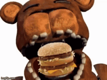 Freddy Hamburger GIF - Freddy Hamburger Fnaf GIFs