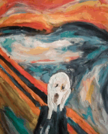 scream painting