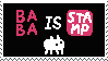 Baba Is You Stamp Sticker - Baba Is You Stamp Da Stamp Stickers