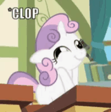 Sweetiebelle Clop GIF - Sweetiebelle Clop Mlp GIFs