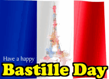 Happy Bastille Day Eifell Tower GIF - Happy Bastille Day Eifell Tower France GIFs