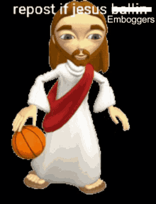 Emboggers Jesus GIF - Emboggers Jesus Ballin GIFs