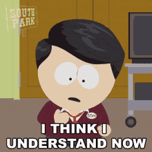 I Think I Understand Now Stan Marsh GIF - I Think I Understand Now Stan Marsh South Park GIFs