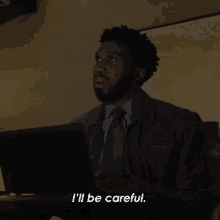 Ill Be Careful Jay Dipersia GIF - Ill Be Careful Jay Dipersia The Good Fight GIFs