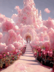 Dreamy Pink GIF - Dreamy Pink Clouds GIFs