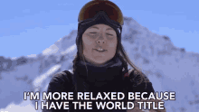 Im More Relaxed I Have The World Tittle GIF - Im More Relaxed I Have The World Tittle Relax GIFs