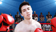 Mega Glowen Boxing GIF - Mega Glowen Boxing Dizzy GIFs