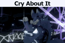 Protogen Cry About It GIF - Protogen Cry About It Mamagen GIFs