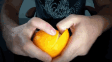 peel orange yum fruit