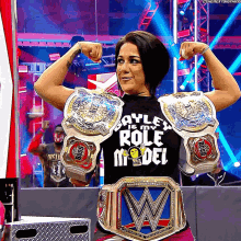 bayley bayley dos straps smack down womens champion womens tag team champion