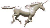 Unicorn Horse Sticker - Unicorn Horse Gallop Stickers