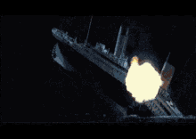 Titanic Explosion GIF - Titanic Explosion Half GIFs