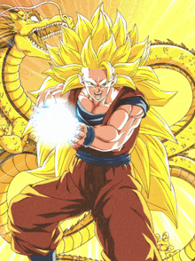 Str Ssj3 Goku Super Saiyan 3 GIF