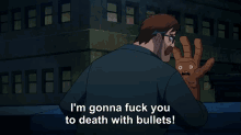 Fuck You To Death With Bullets James Gordon GIF - Fuck You To Death With Bullets Fuck You James Gordon GIFs